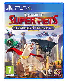 PS4 mäng DC League of Super Pets: The Adventures of Krypto and Ace